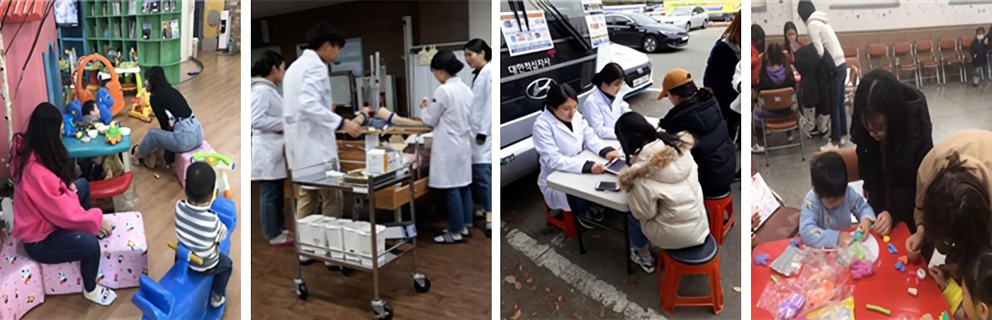 간호사랑 선린대 해부학 동아리 활동 사진