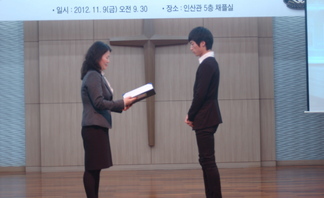 2012년도 간호학과 학술제 사진