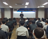졸업선배 경북지방경찰청 지능범죄수사대 이화목 경장 초청 취업특강 
